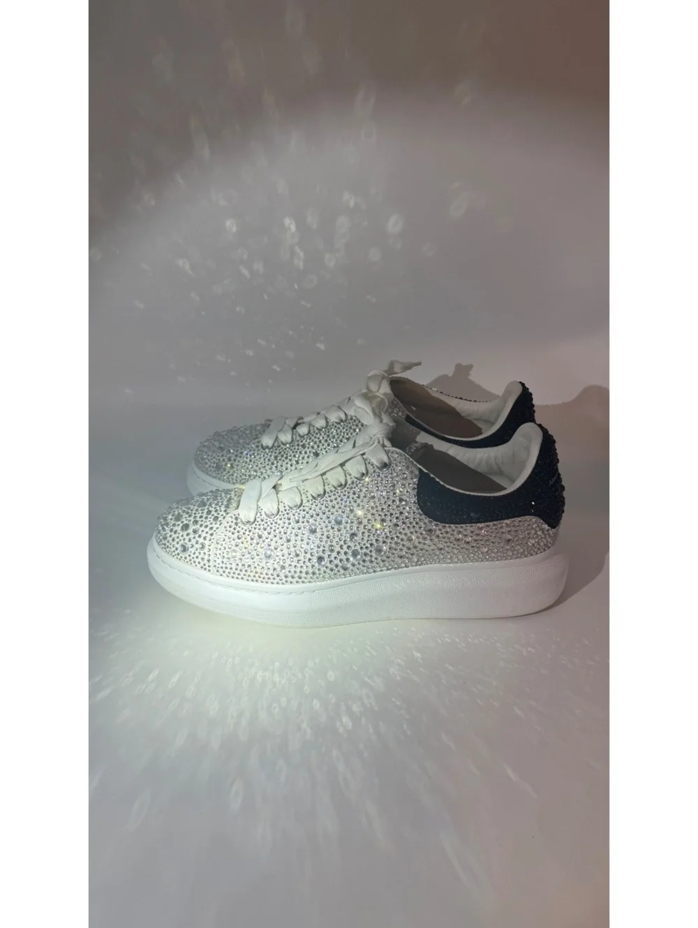 Alexander McQueen Crystal Oversized Sneakers 43.5